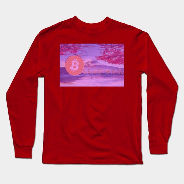 Bitcoin (BTC) Long Sleeve T-Shirt by The Libertarian Frontier 